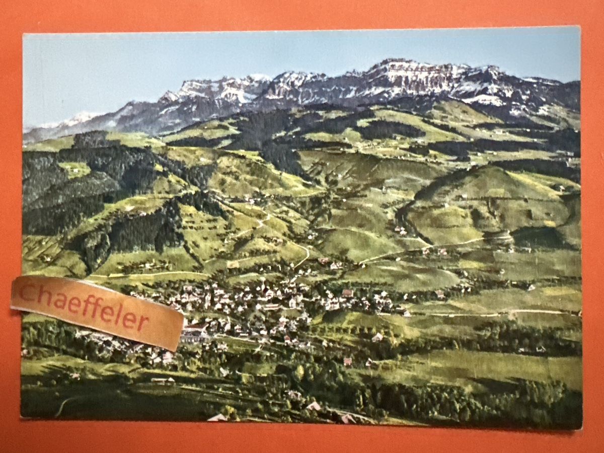 Cartoline postali: Entlebuch mit Riseten und Pilatus. – Usato da Zürich venduto da Chaeffeler