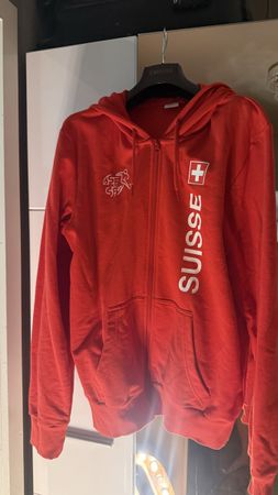 Sweatjacke Schweizer Nati Puma Grösse L Schweiz Design