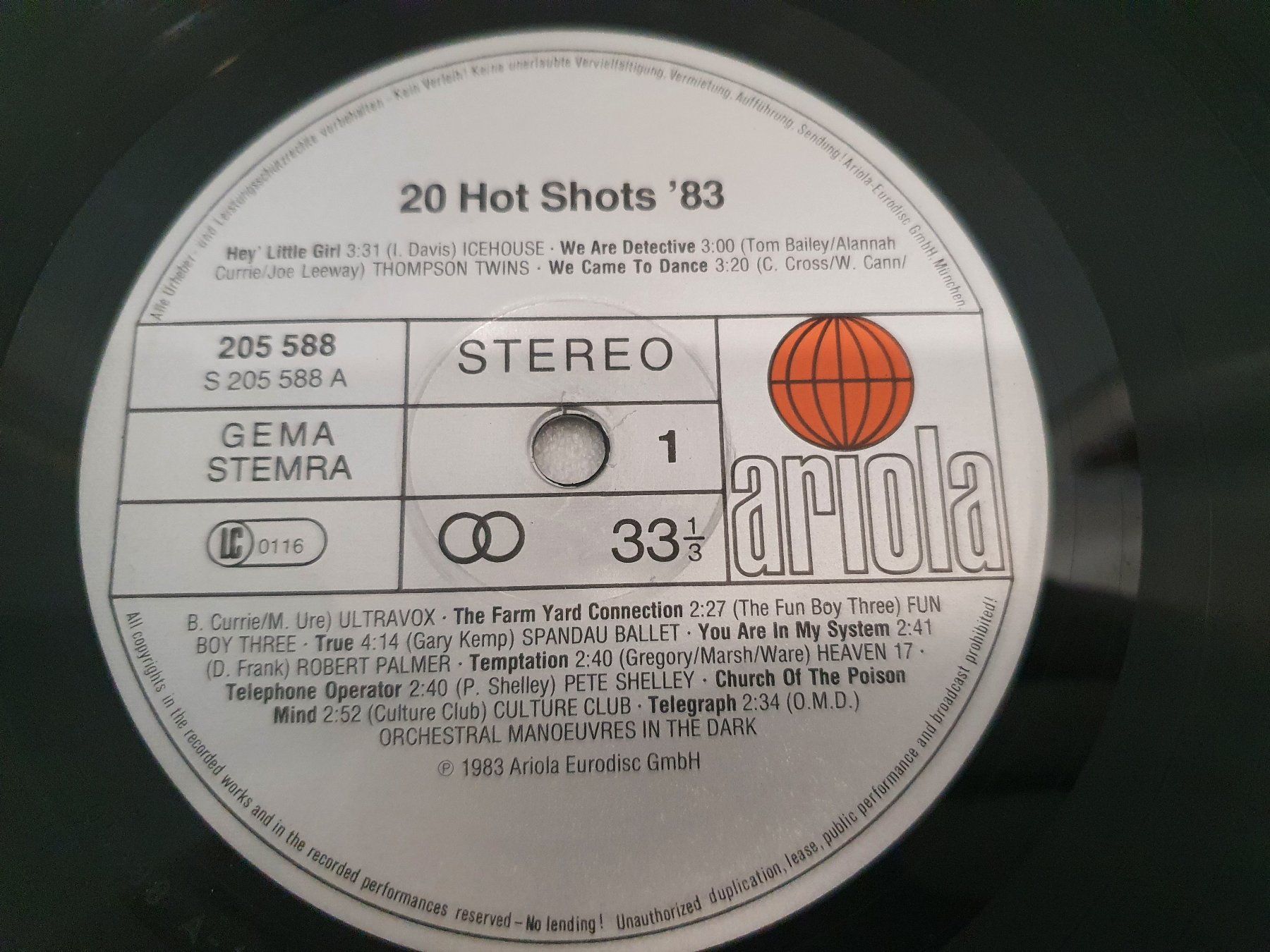 Dischi in vinile: Super 20 - 20 Hot Shots '83 – Usato da Uster venduto da Vinyl-Leidenschaft 5