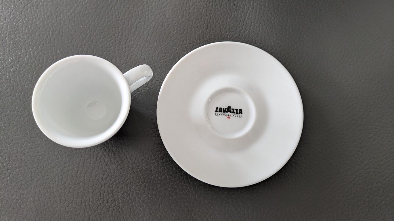 Tazze: Espressotasse mit Unterteller Lavazza – Usato da Bäretswil venduto da Ober-Land 1