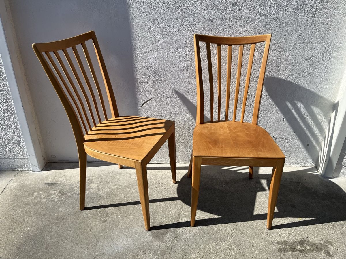 4er Set Vintage Sprossenstühle Holzstühle (Gebraucht) in Bern für CHF 350 – nur Abholung auf Ricardo kaufen