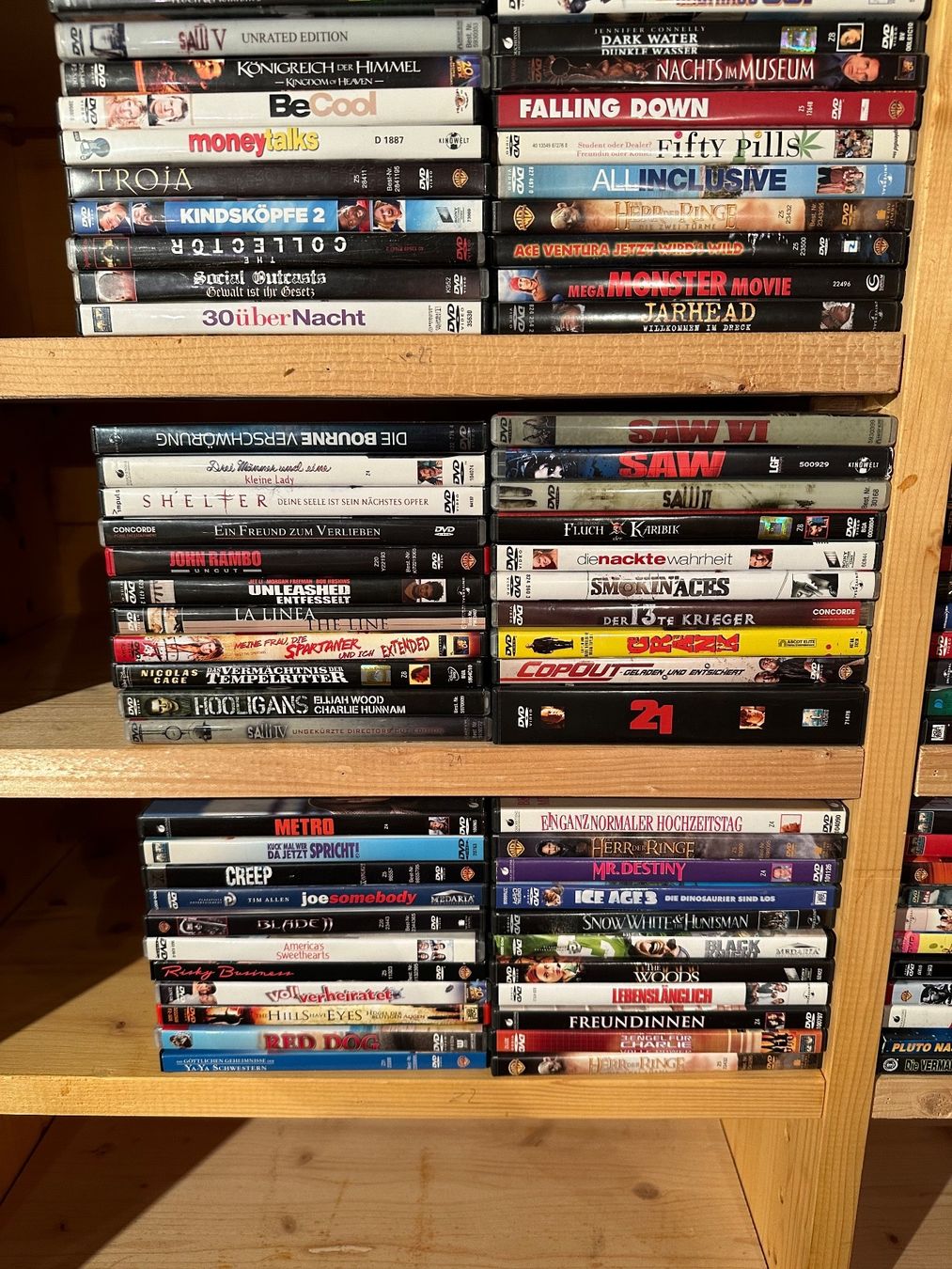 Tutti i DVDs: 170 Filme DVD – Usato da Villmergen venduto da Bezdupe 7