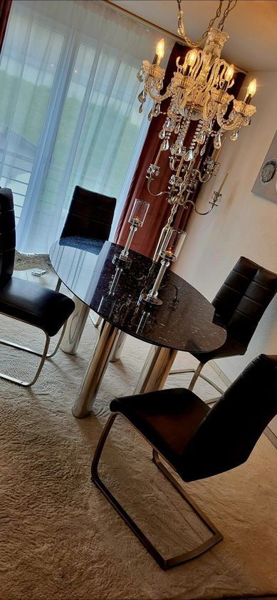 Tables: Granittisch schwarz – D'occasion à Murten par Icon76