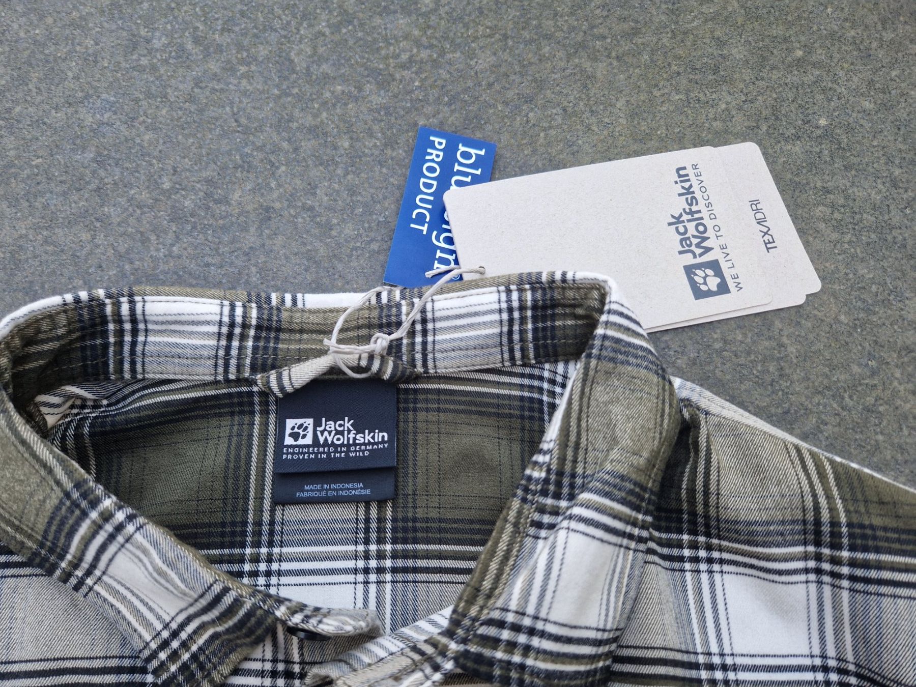 Jack Wolfskin Camicie: Jack Wolfskin Trekking Hemd Gr. L – Nuovo e nell'imballaggio originale da Winterthur venduto da Marcello66 1