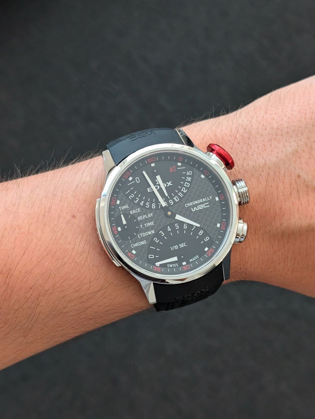 Edox Orologi: EDOX - Chronorally WRC – Usato da Mettmenstetten venduto da monotoner 8
