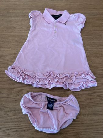 Ralph Lauren Kleinkind-Mädchenkleid-Set