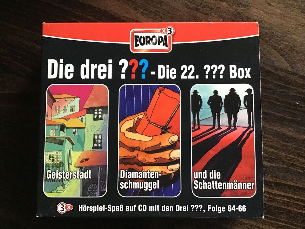 3x CD - Die drei Fragezeichen??? (Gebraucht) in Niederuzwil für CHF 10 ...