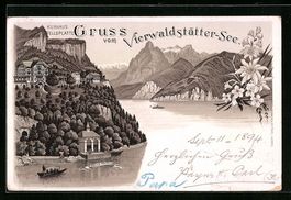 Vorläufer-Lithographie Vierwaldstätter