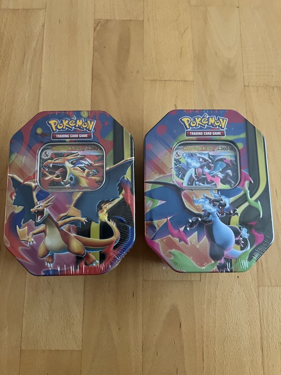 Pokémon Carte collezionabili: Pokemon Trading Card Game Mega Charizard Tin Set OVP/DE – Nuovo e nell'imballaggio originale da Binningen venduto da Nippon-cc