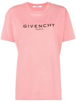 GIVENCHY Logo T-Shirt - Coral Gross S