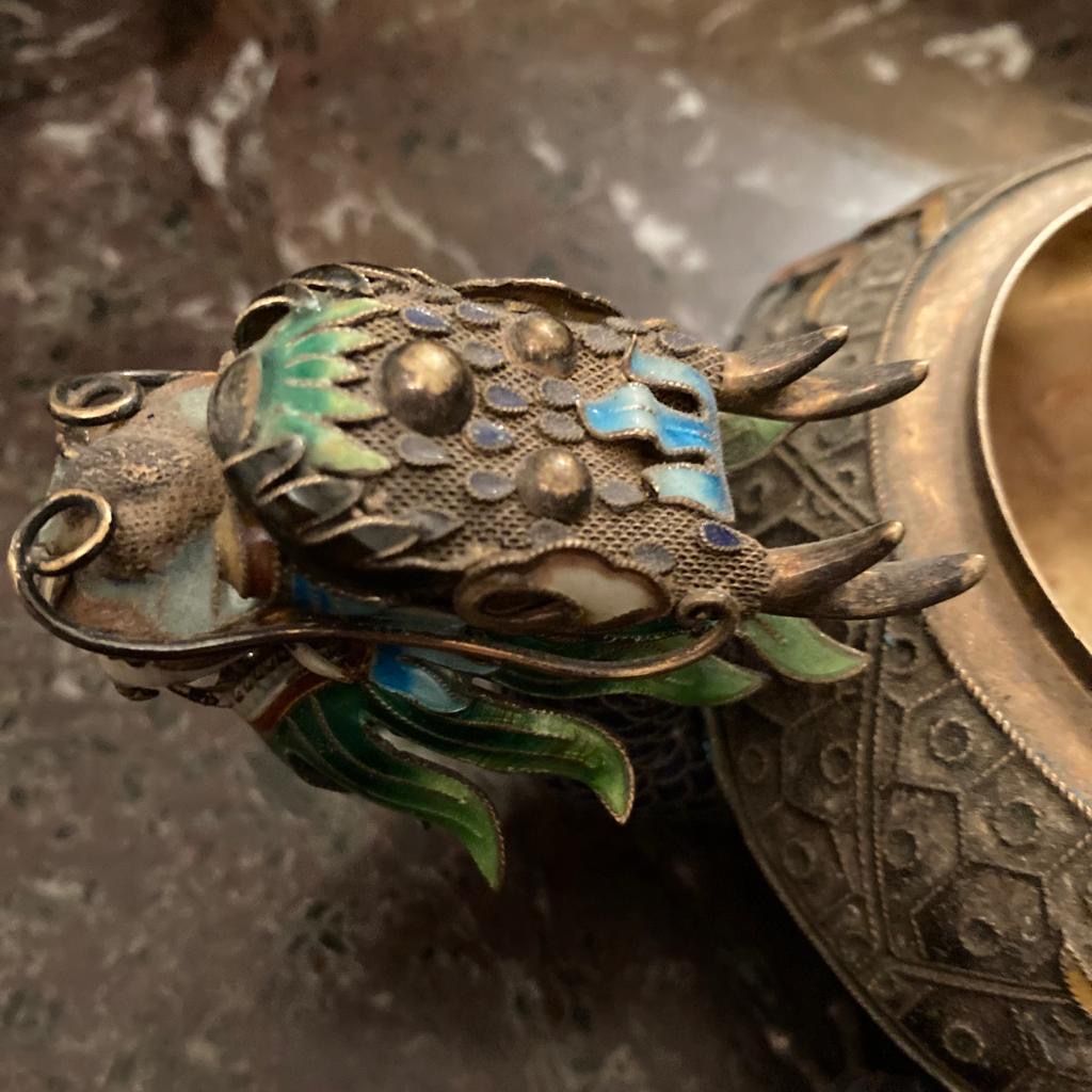 Portacenere: Cendrier bronze et laiton – Nuovo (secondo la descrizione) da Genève venduto da Carlottina5 3
