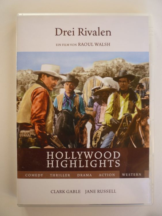 Drei Rivalen Western Klassiker mit Clark Gable, Jane Russel | Kaufen ...