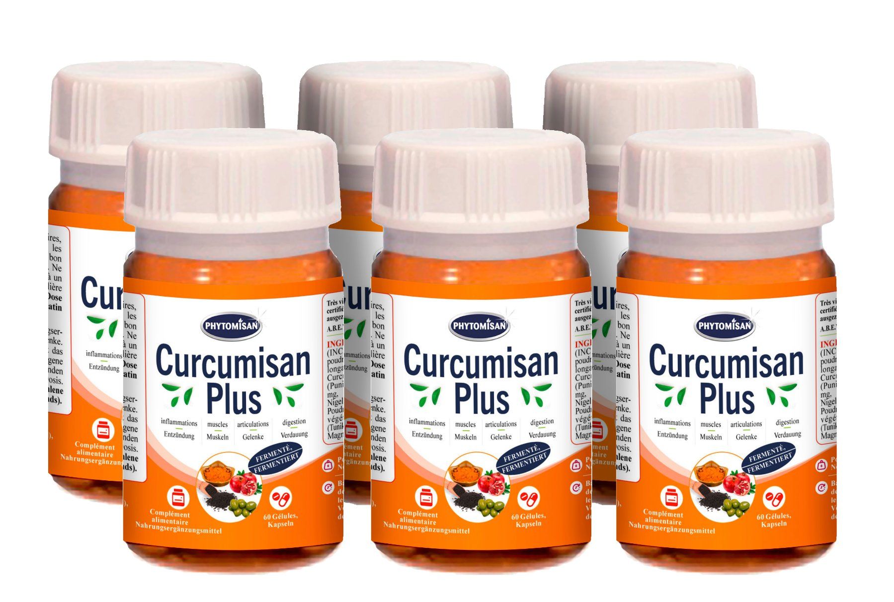 Lebensmittel & Spezialitäten: Curcumisan Plus - Fermentierte Kurkuma – Neu (gemäss Beschreibung) aus Mulhouse von Phytomisansuisse 2
