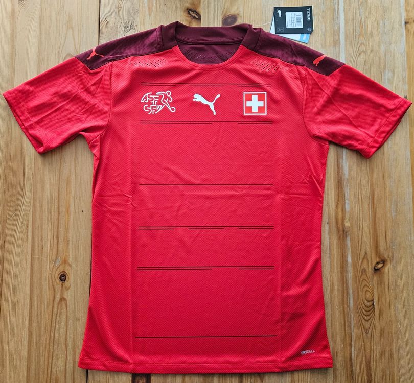 Trikot Schweiz Puma NEU Grösse M Schweizer Fussball Nati (Neu