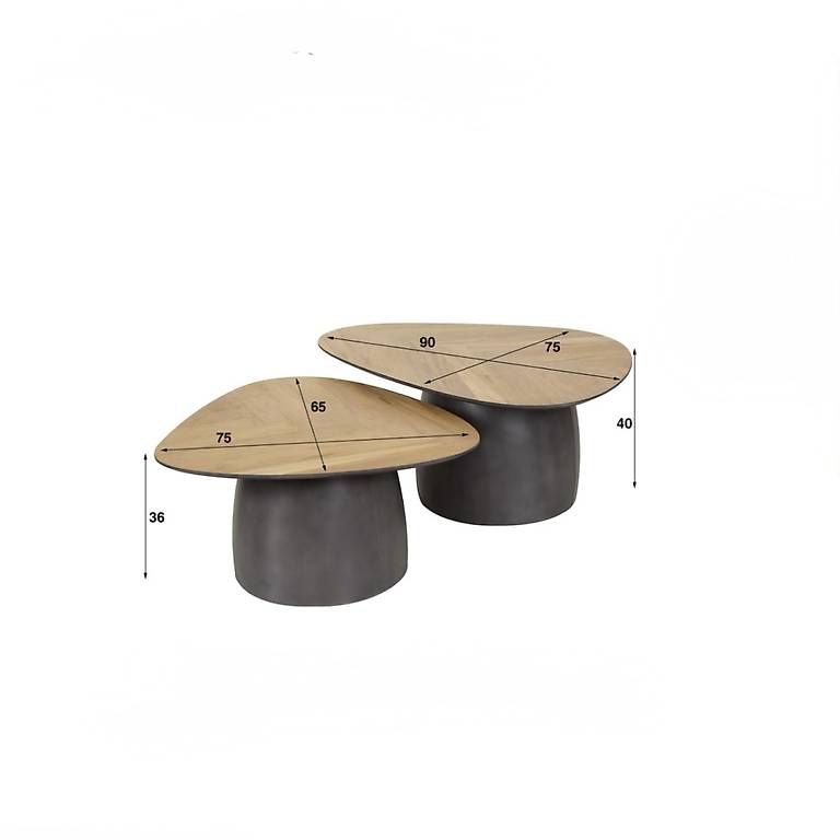 Tische: Couchtisch Teakholz (2er-Set)  – Gebraucht aus Regensdorf von Balou95 4