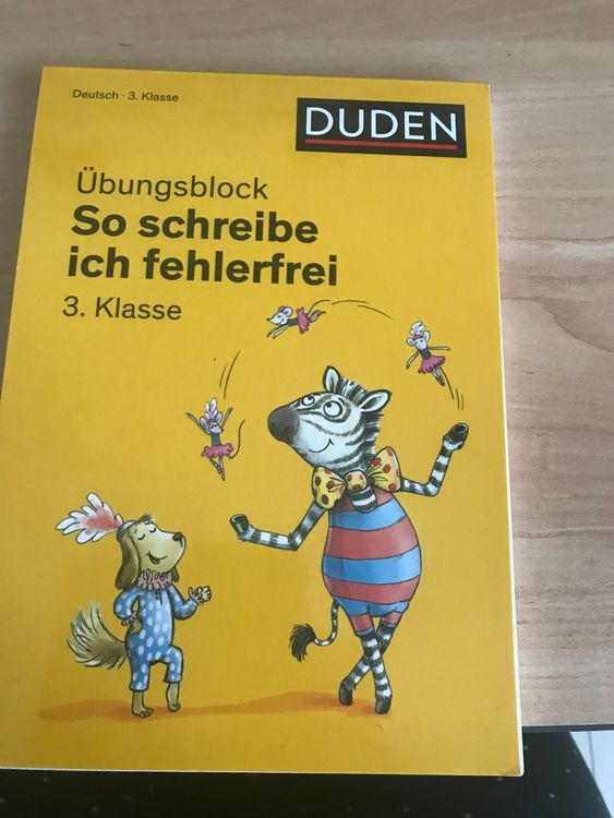 So Schreibe Ich Fehlerfrei 3 Klasse Duden Übungsblock Kaufen Auf Ricardo