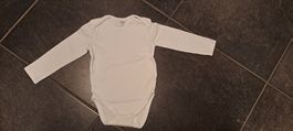 C&A Langarm-Body Gr. 92 Weiss - Top Zustand!