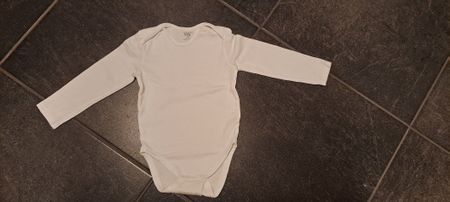 C&A Langarm-Body Gr. 92 Weiss - Top Zustand!
