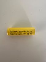 1 Stk wiederaufladbare Ni-MH AA 3000mAh Batterien Neu