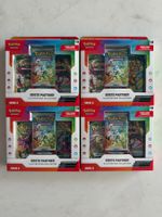 4x Pokemon Erste Partner Illustrations-Kollektion Serie 2 DE
