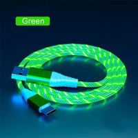 LED-beleuchtetes USB-Kabel Typ-C-Kabel Schnellladekabel