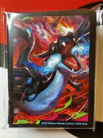 POKÉMON / 65x Mega Charizard X EX Sleeves / OVP-Sealed
