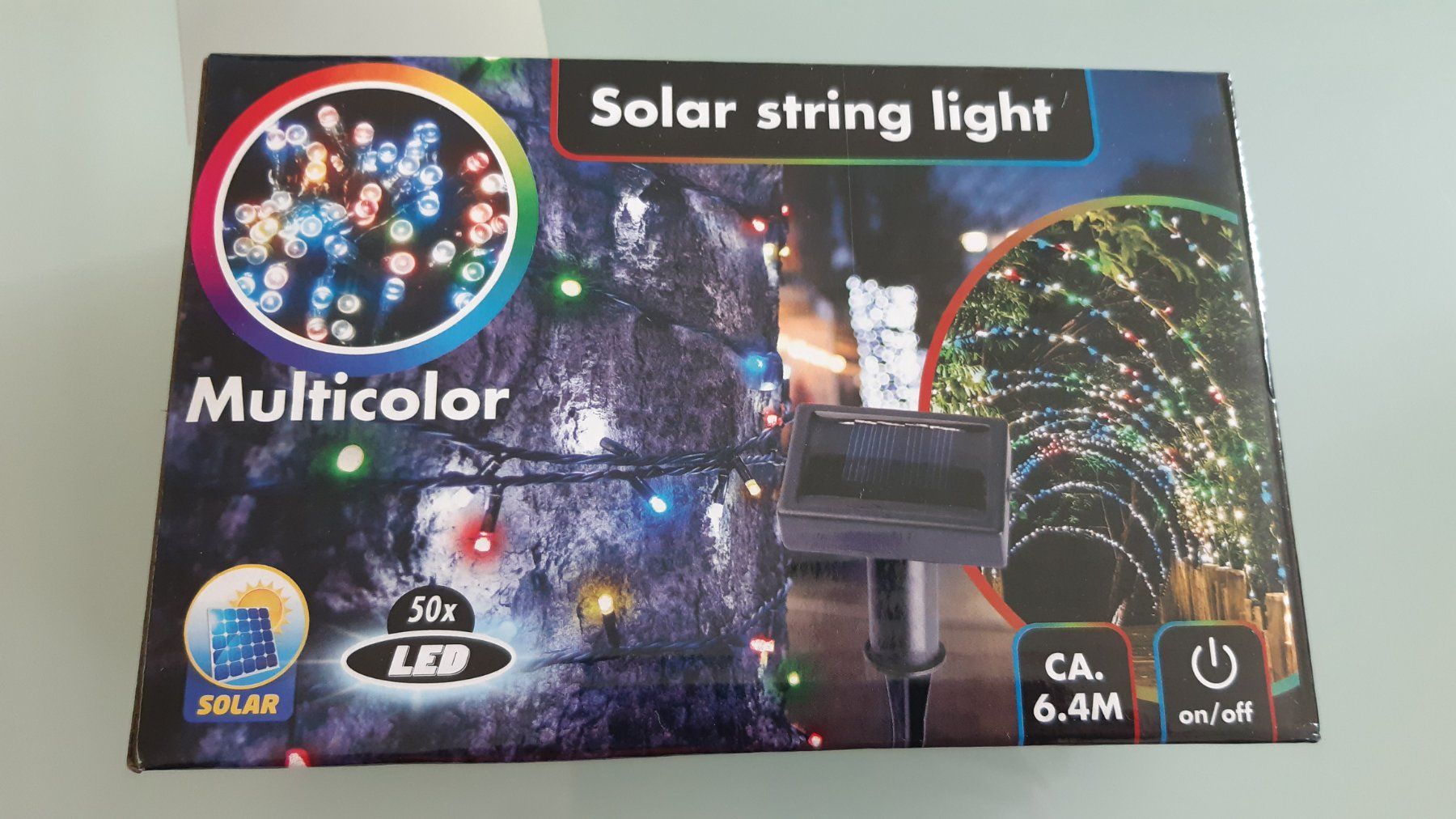 Ghirlande e barre luminose: Solar Lichterkette – Nuovo e nell'imballaggio originale da Olten venduto da Boston81