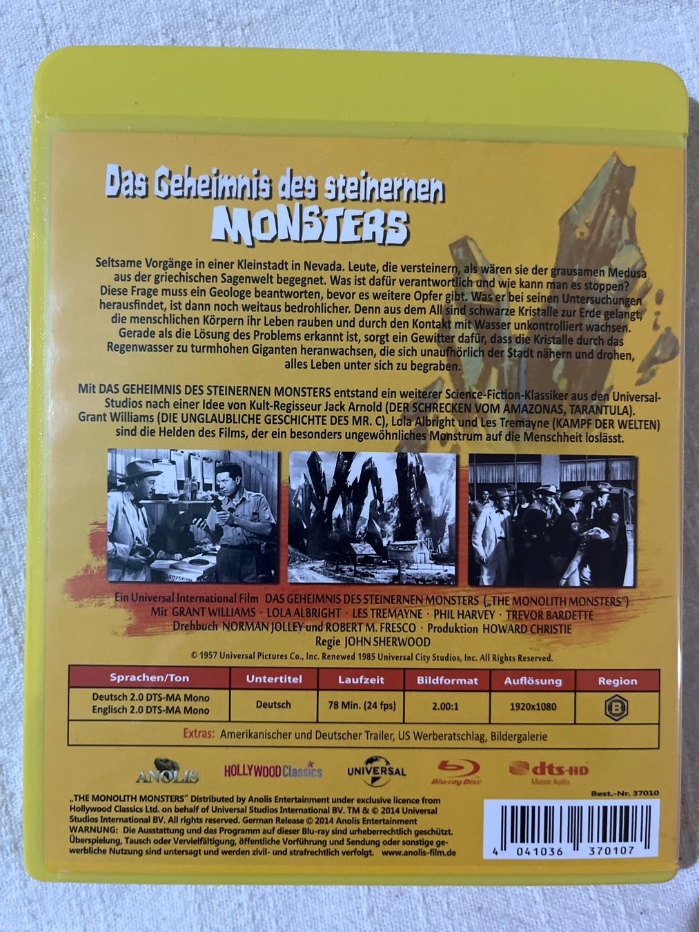 Alle DVDs: Das Geheimnis des steinernen Monsters – Gebraucht aus Basel von patku79 1