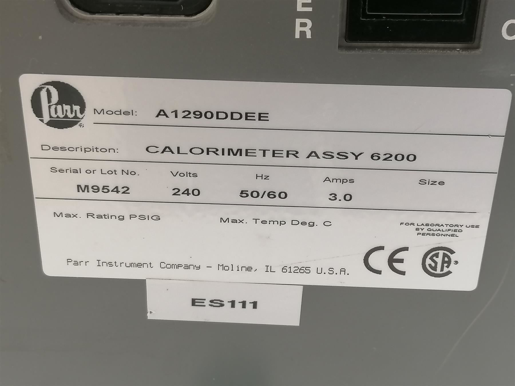 Laborzubehör: Parr Calorimeter Assy 6200 – Gebraucht aus Niederdorf von LeptonAG_Labor 4