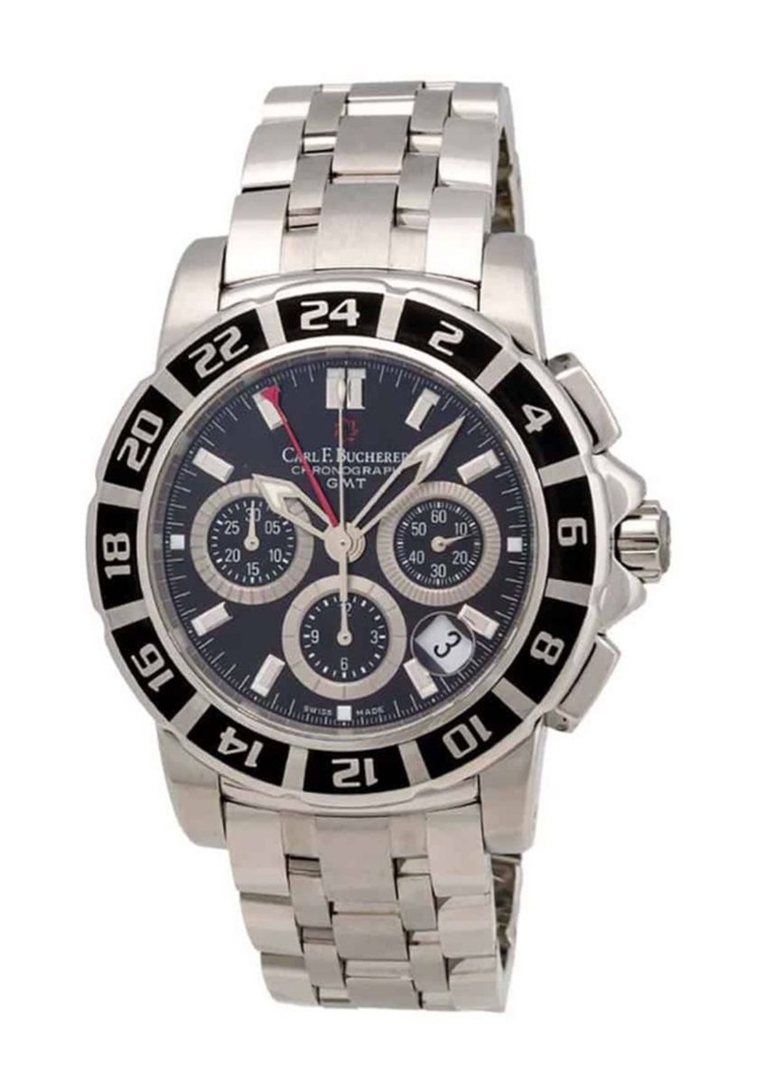 Bucherer Orologi: Carl Bucherer TravelGraph GMT – Usato da Dielsdorf venduto da HorologyVault