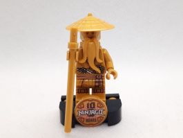 Lego Ninjago Wu Sensei - 10th Anniversary Golden Ninja