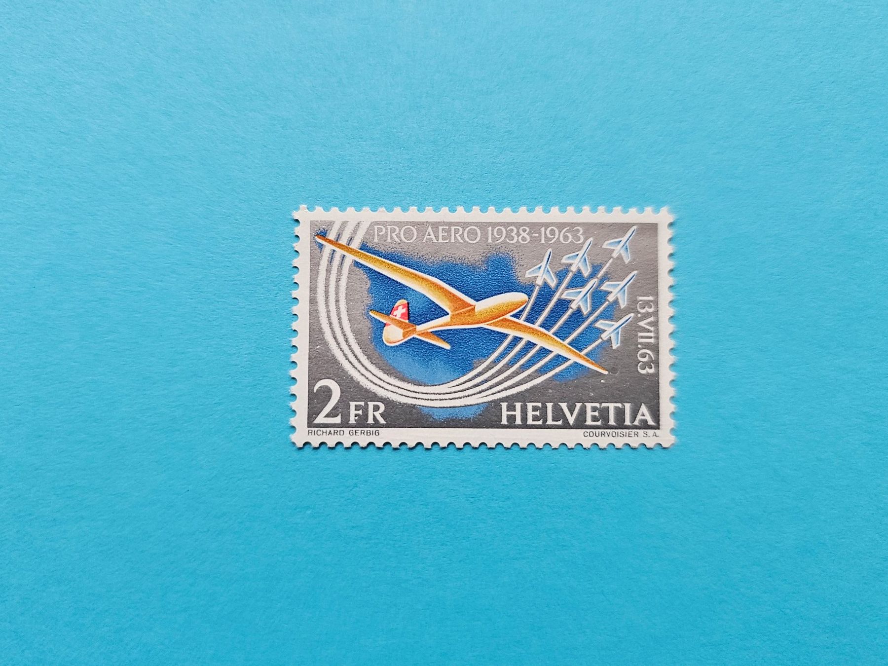 Tutti i francobolli: 1963 Pro Aero, postfrisch** – Nuovo (secondo la descrizione) da Leimbach AG venduto da jaja79