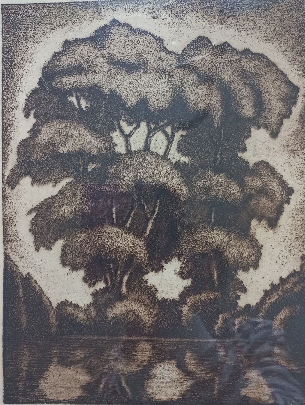 Holzschnitte: Orig. Holzschnitt von Werner Emil Engel, handsign. – Gebraucht aus Bévilard von Orscha 1