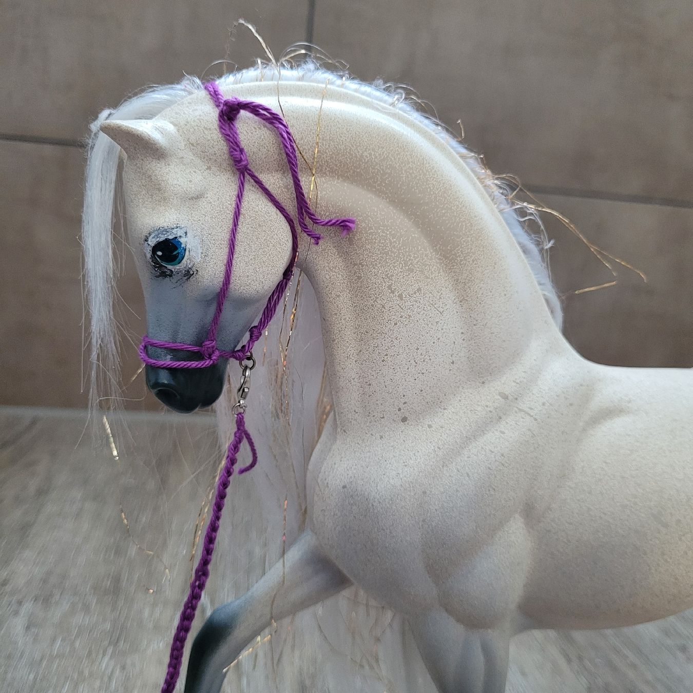 Giocattoli: Barbie Pferd Bylana Repaint/Unikat – Usato da Niederbuchsiten venduto da klengyel 4