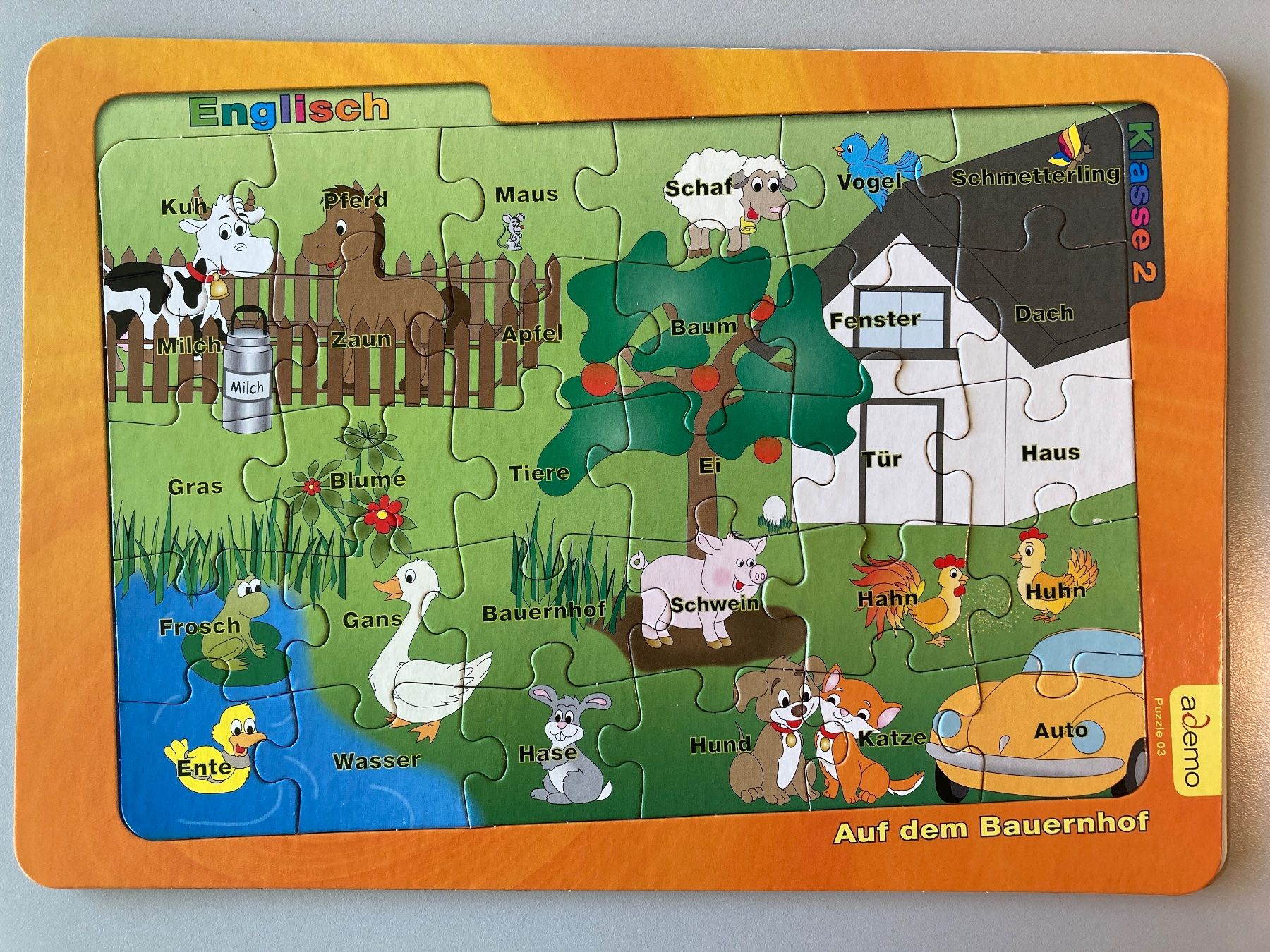 Puzzle: Englisch-Deutsch  Puzzles 3 Stück – Usato da Wil SG venduto da elrawi 2