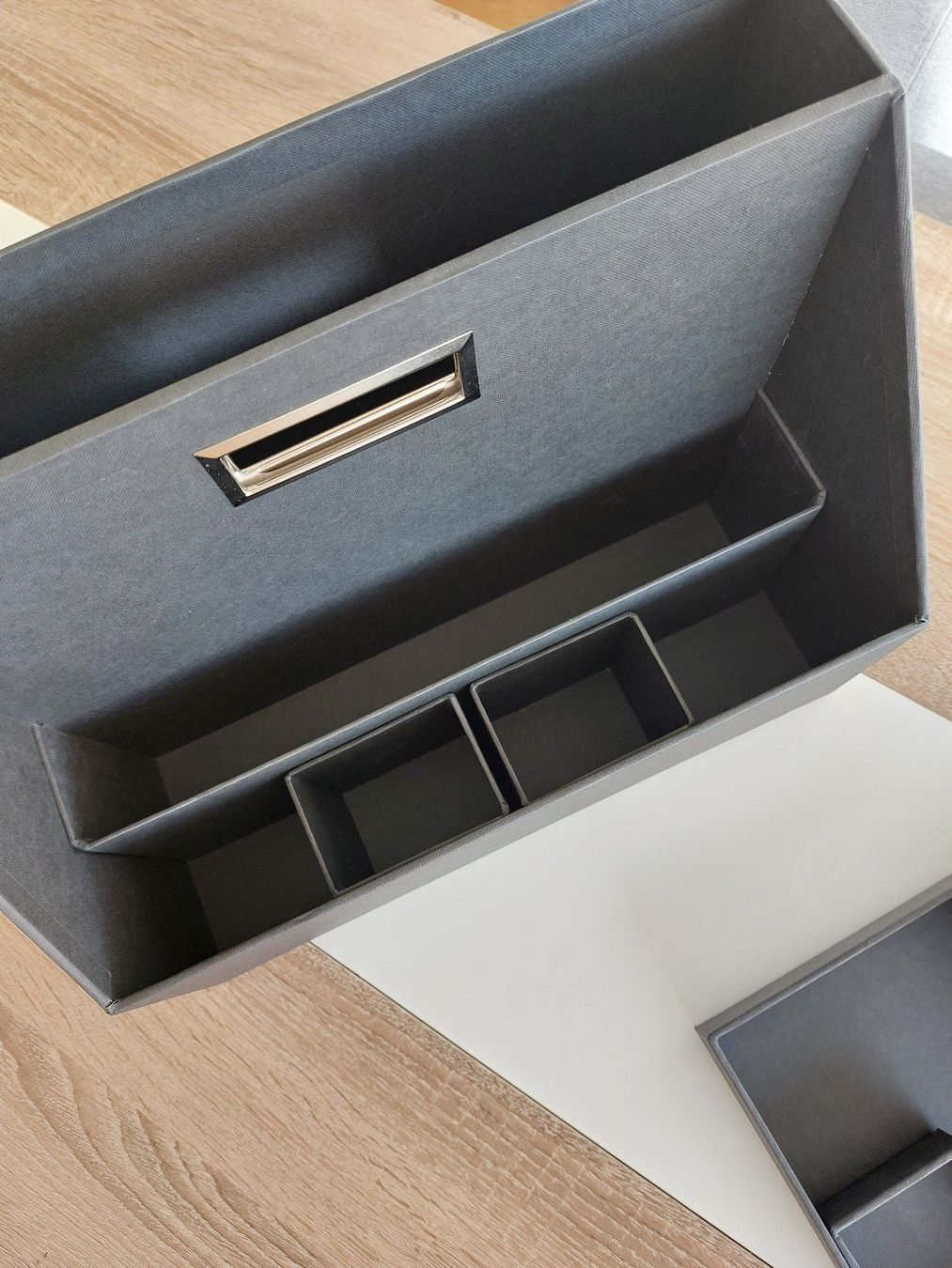 Contenitori & Simili: Schreibtisch Organizer anthrazit – Usato da Niederdorf venduto da Schuerch_steff 4