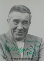 Franz Muxeneder (1920-1988)  Schauspielerin - sign. Foto