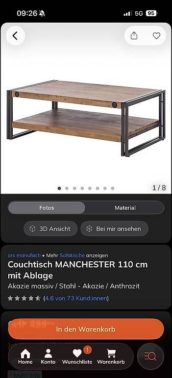 Tavoli: Couchtisch Manchester – Usato da Belp venduto da gridu1 1