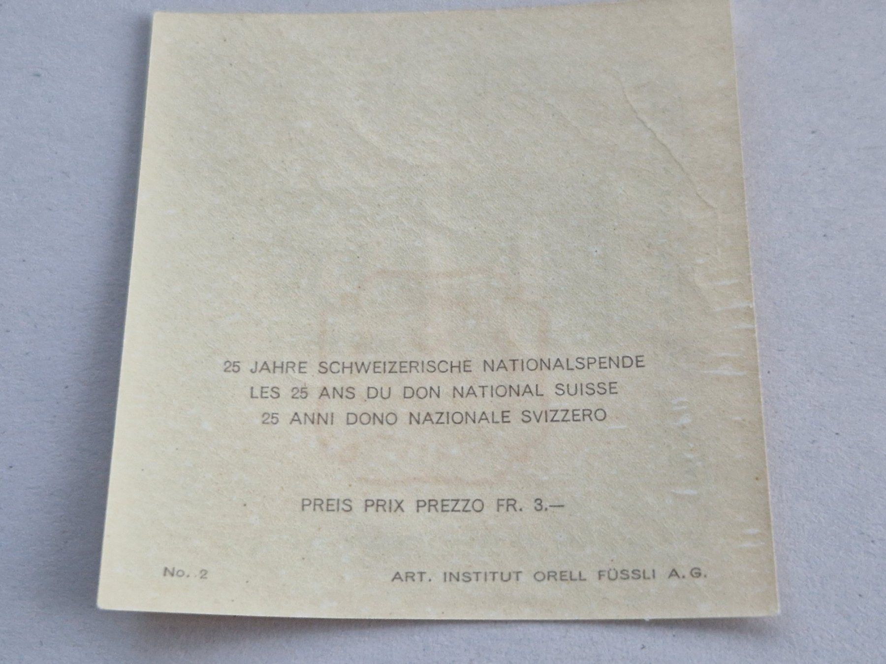 Tutti i francobolli: Block Nr. 14, ET, Top, ab 1.- – Usato da Burgdorf venduto da Glossy01 1