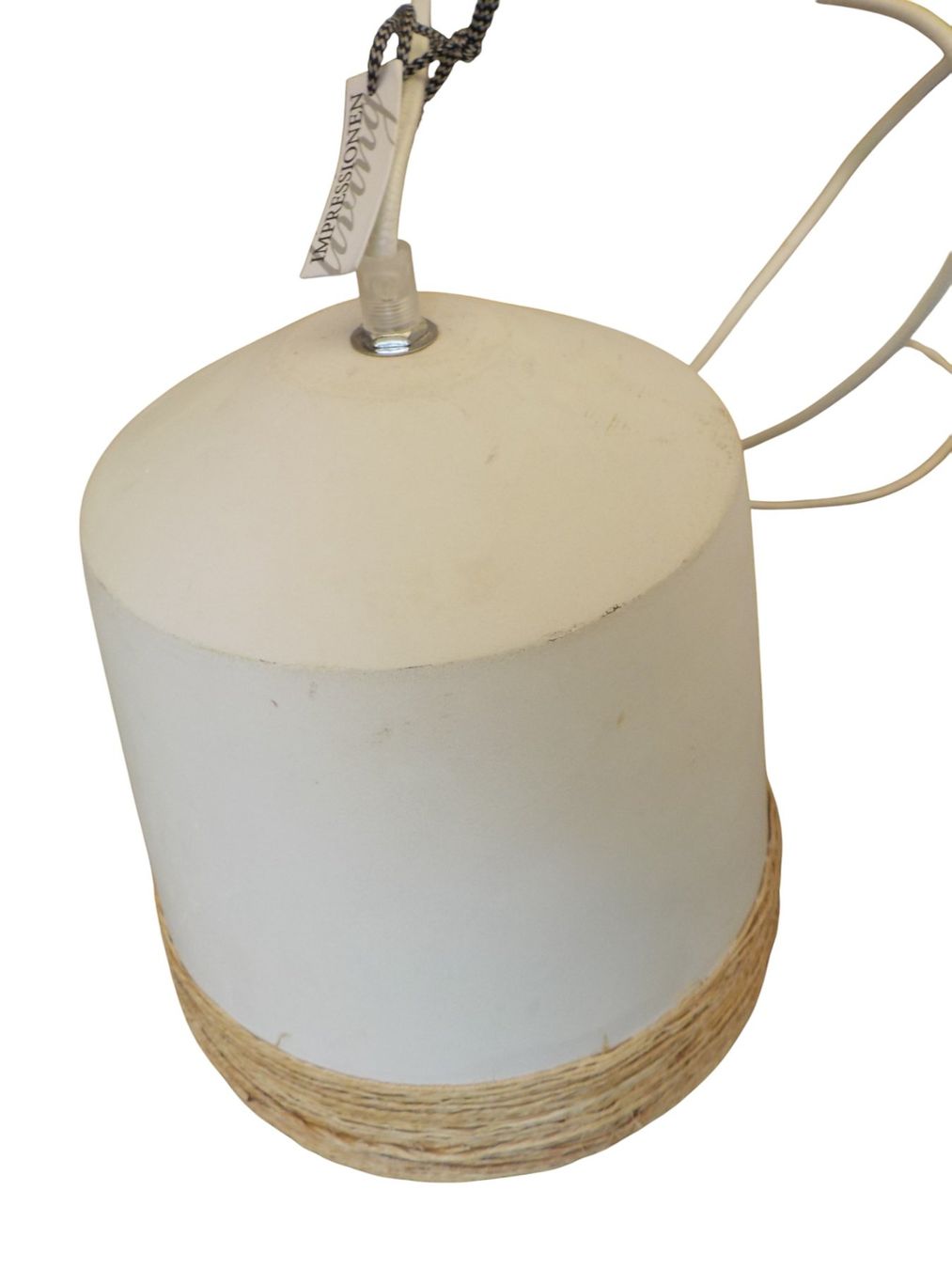 Lampade: Lampe Beton Impressionen weiss - neu – Nuovo (secondo la descrizione) da Mörschwil venduto da antiksalon 4