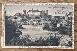Füssen am Lech 1932, Strafporto, n. Beckenried, z.Dr.H. Baur
