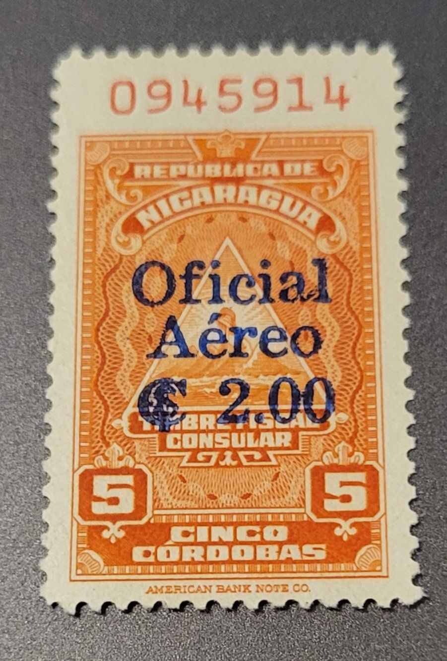 Tutti i francobolli: Nicaragua 1961 briefmarke – Usato da St Gallen venduto da Stampsalshobby