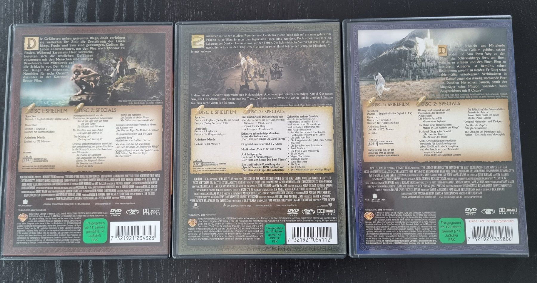 Alle DVDs: DVD Sammlung *Herr der Ringe* – Neu (gemäss Beschreibung) aus Nottwil von Janny77 1