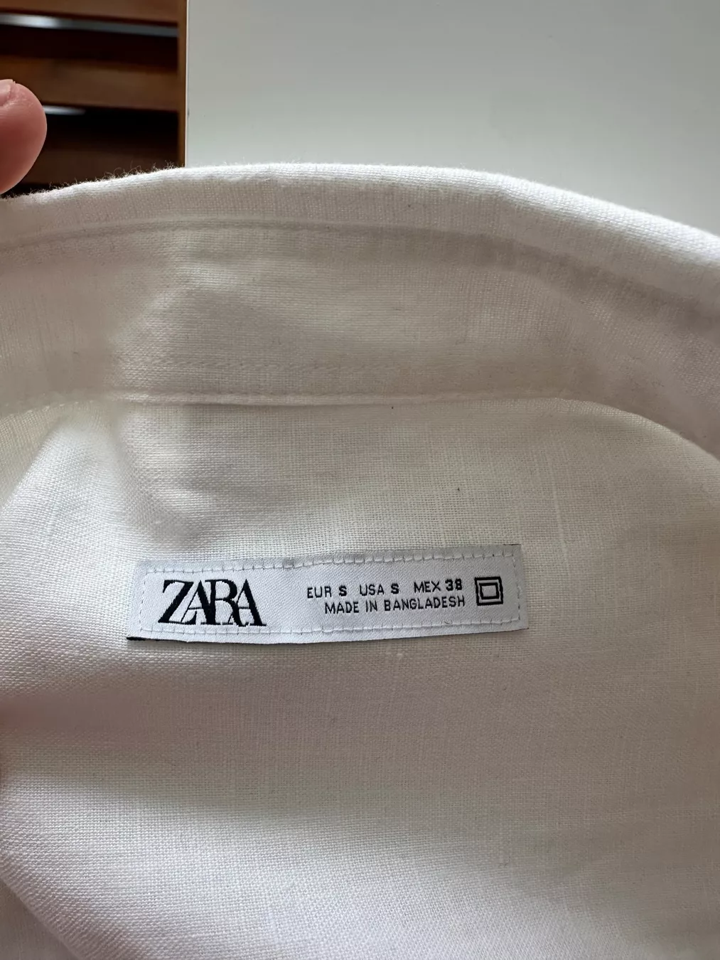 Zara Camicie: weisses Hemd – Usato da Romanshorn venduto da ila_2nzf 3