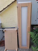 Kleiderschrank mit Stange und Regalfach 190 x 70 x 58 cm