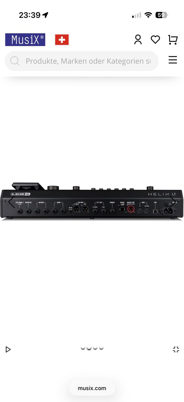 Line 6 Strumenti musicali: Line 6 Helix LT Gitarren-Multi-Effektgerät – Usato da Immensee venduto da anythingskytalk 1