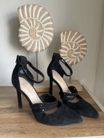 Wildleder Pumps NINE WEST schwarz Grösse 37 gebraucht