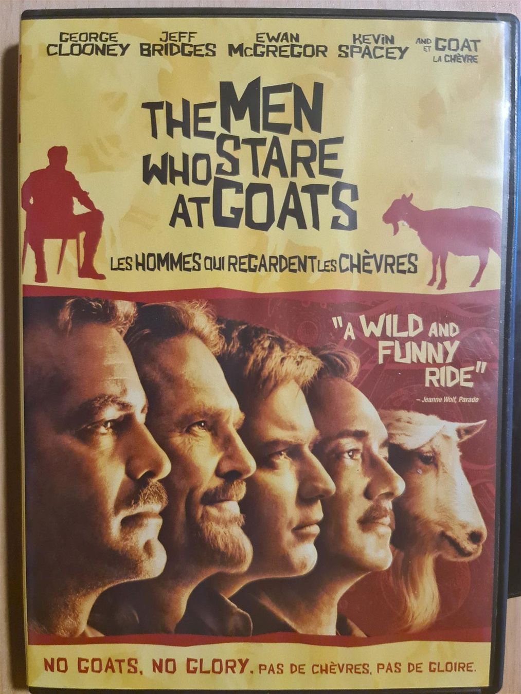 Tutti i DVDs: The men who stares at goats – Usato da Dintikon venduto da Vexi