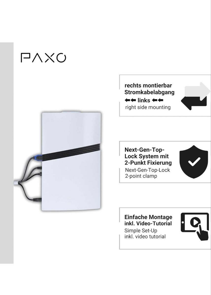 Supporti a parete: PAXO PS5-PRO Wandhalterung - ungeöffnet – Nuovo e nell'imballaggio originale da Wald ZH venduto da eli_y6cn 3