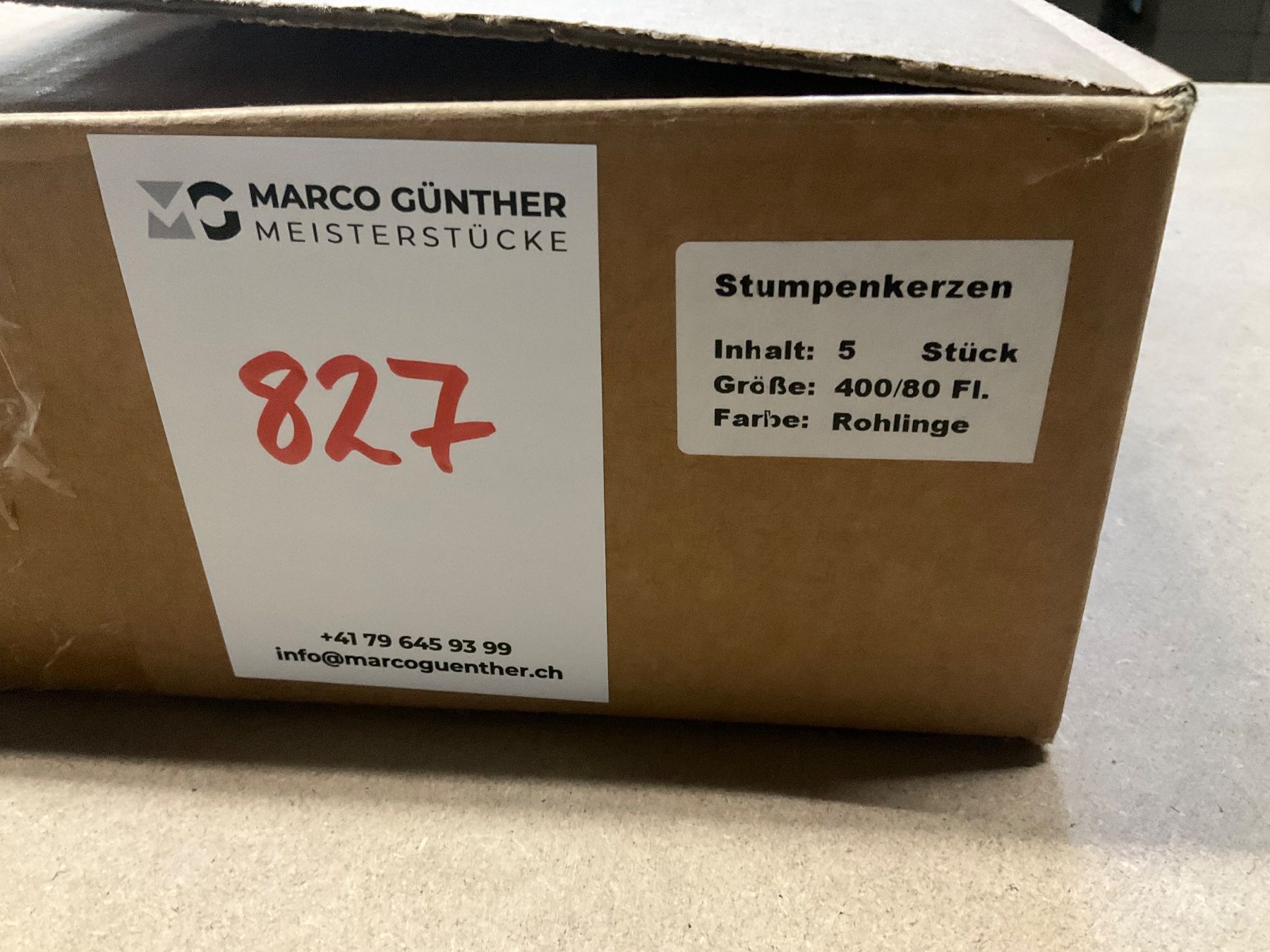 Candele: 827 Posten Kerzen Rohlinge aus Liquidation – Nuovo (secondo la descrizione) da Derendingen venduto da Meisterstuecke 1